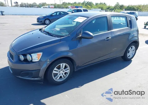 2013 Chevrolet Sonic Lt Auto z USA, uszkodzony, nr VIN 1G1JC6SH5D4119851